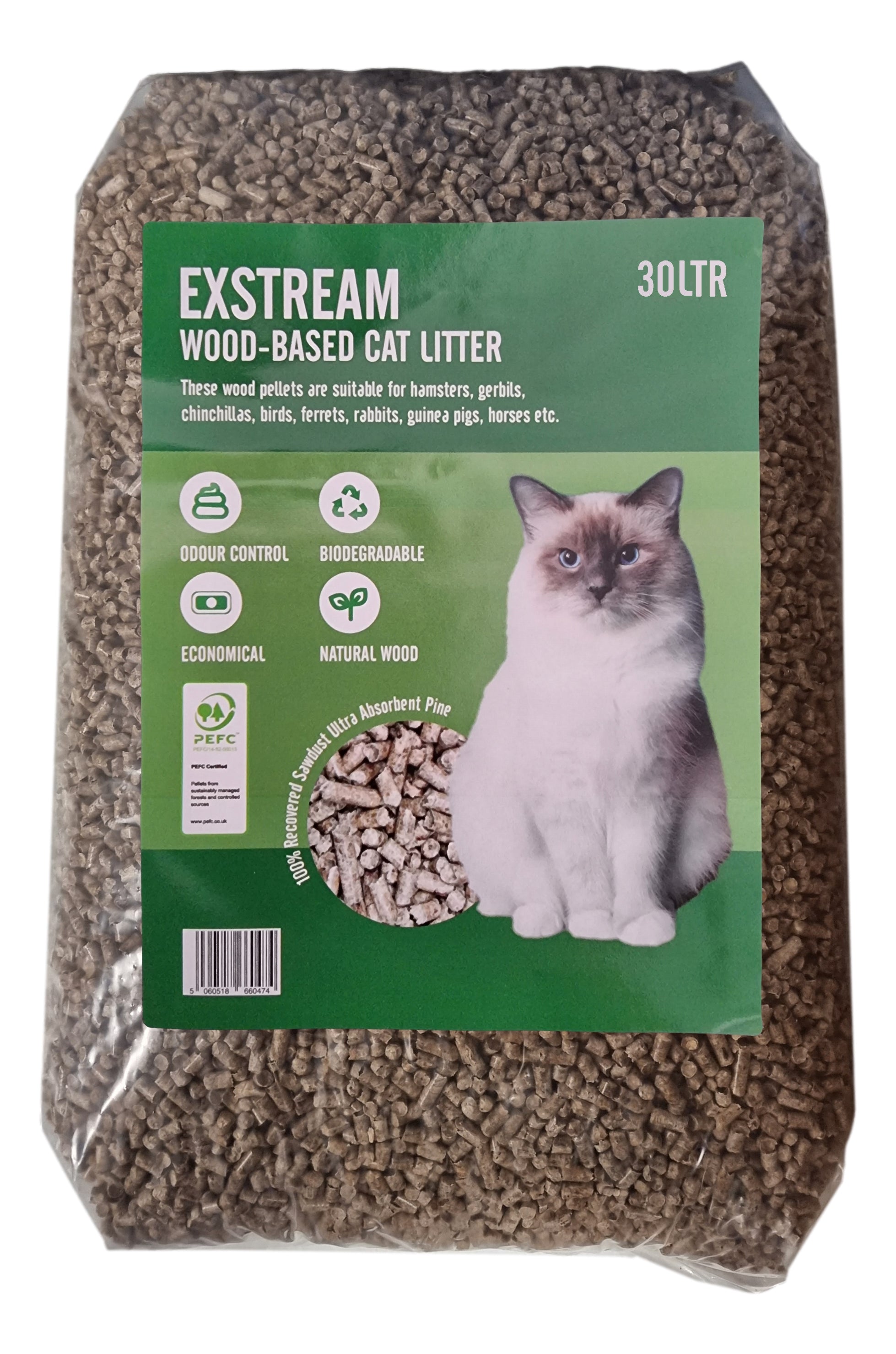 Wood Based Cat Litter Pellets 15 Kg – Pet Palz1
